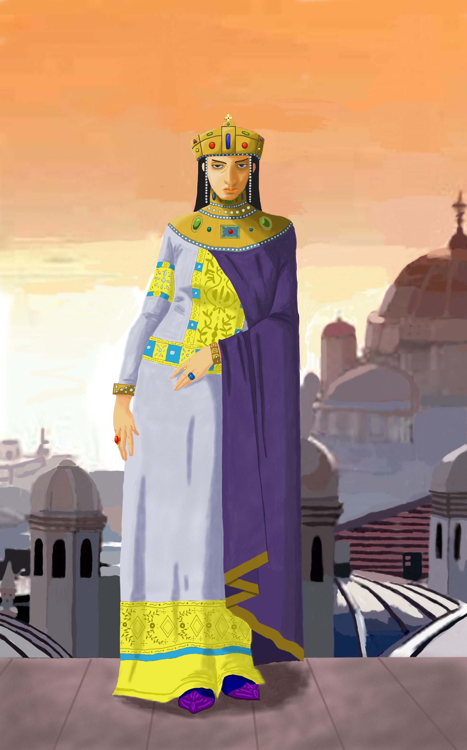 Byzantine Empress at Constantinople